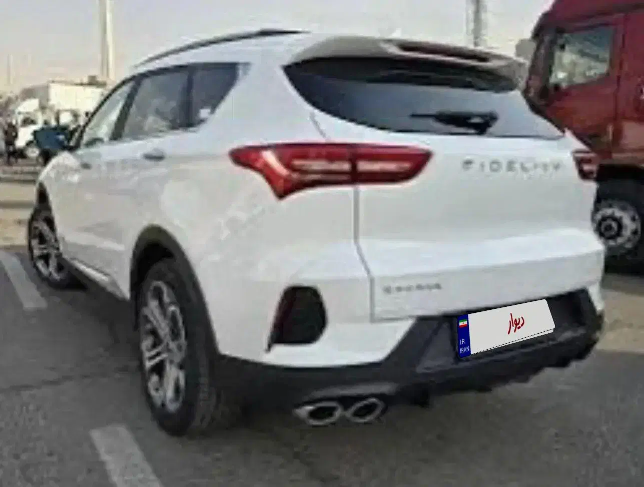 فیدلیتی الیت 7 نفره سفید و مشکی ده پر مدل 404|خودرو سواری و وانت|اصفهان, زهران|دیوار