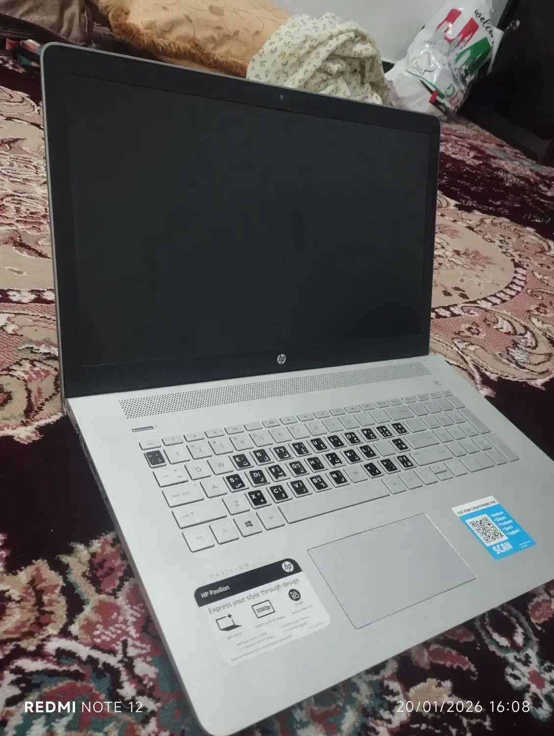 لپتاپ hp|رایانه همراه|بندرعباس, |دیوار