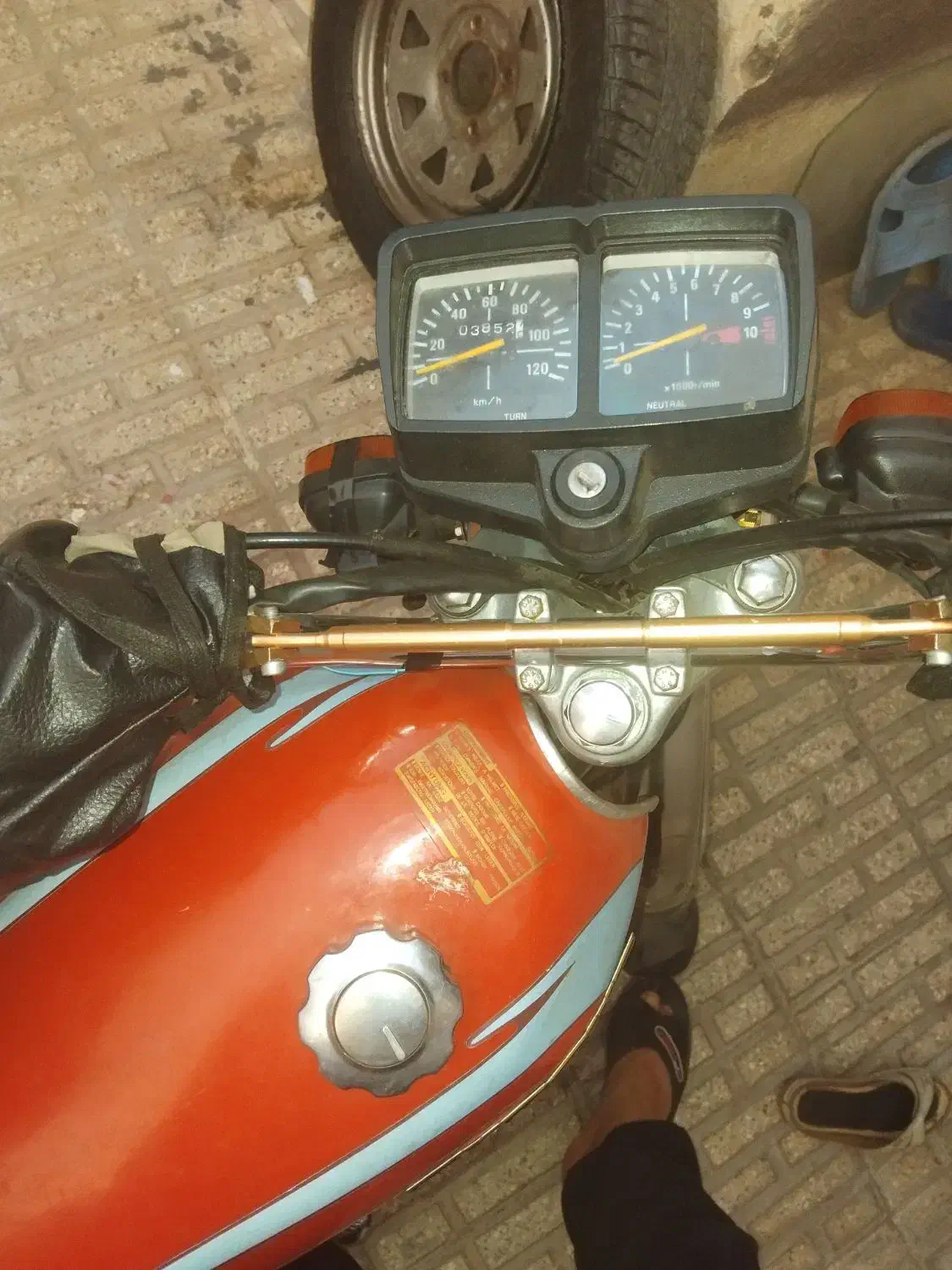 هوندا۱۲۵انجین پلمپ عروسک درحد|موتورسیکلت|محمدیه-قزوین, |دیوار