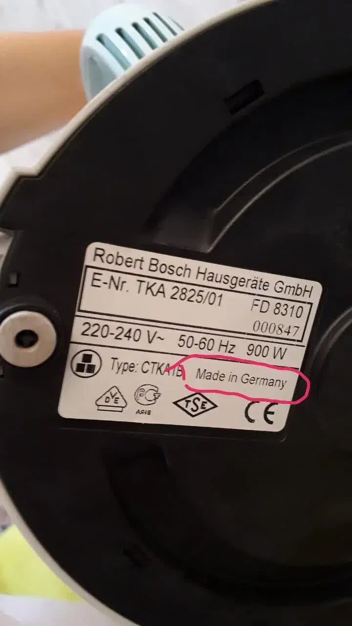 قهوه ساز بوش اصل آلمان، کاملا نو|سماور، چای‌ساز، قهوه‌ساز|ری, ولی آباد|دیوار