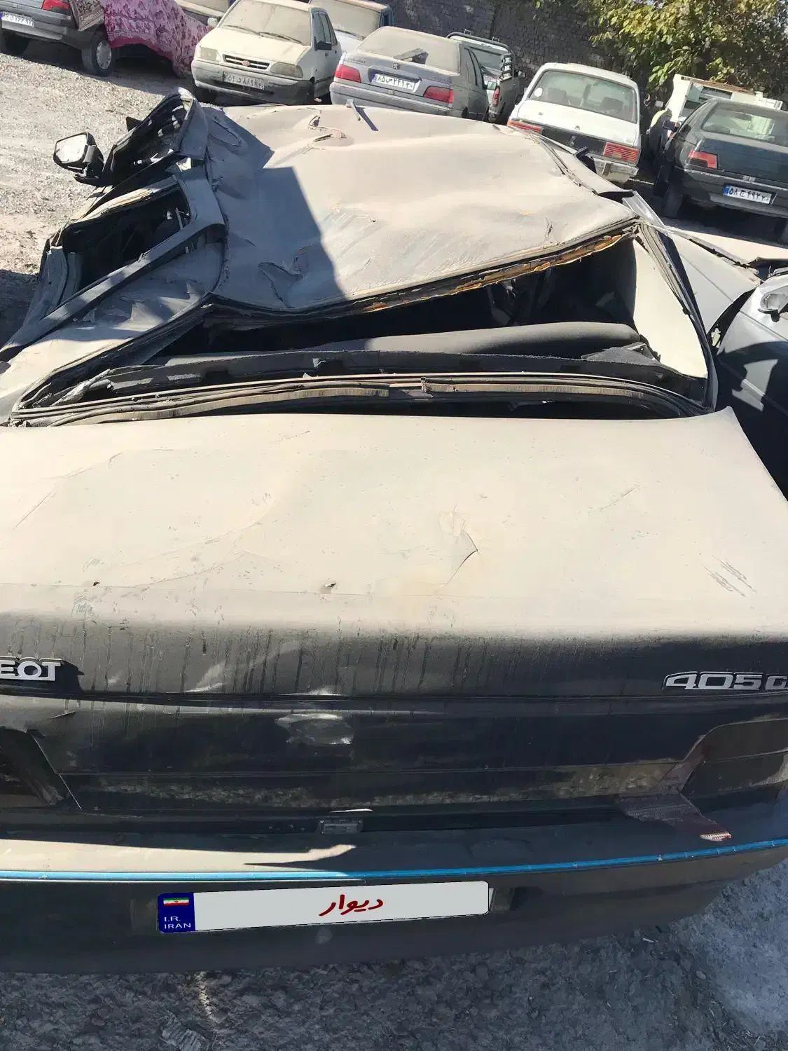 پژو ۸۴ تصادفی|خودرو سواری و وانت|قزوین, |دیوار