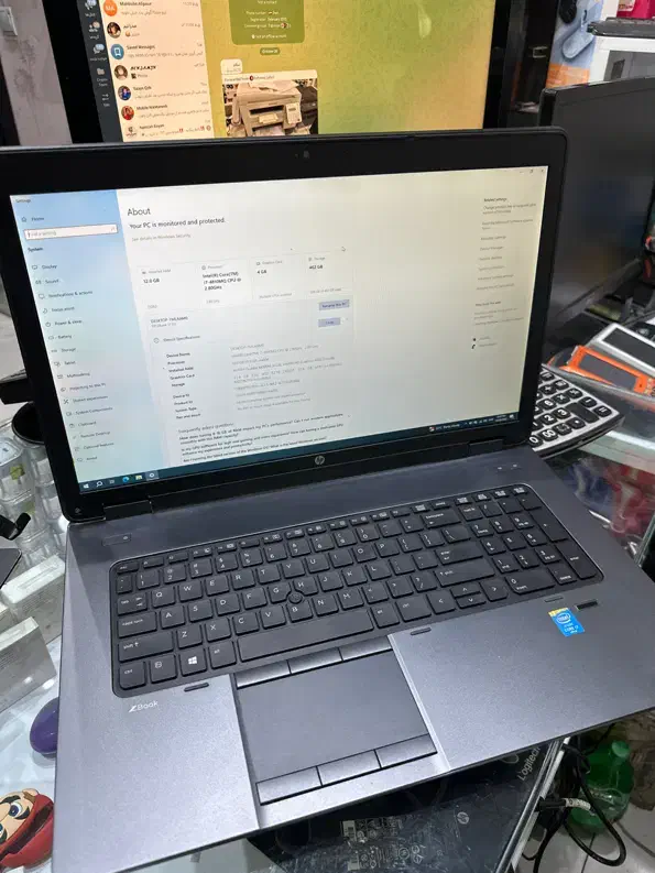 لپتاپ hp zbook 17 g2|رایانه همراه|مشهد, کوثر|دیوار