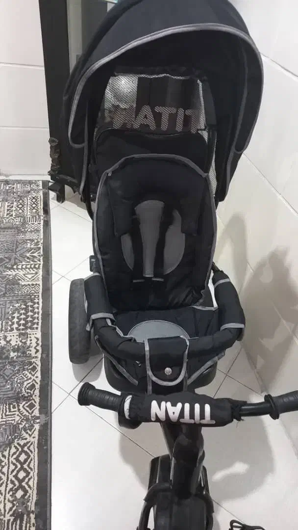 سه چرخه تیتان تاشو|دوچرخه، اسکیت، اسکوتر|کرج, حصارک بالا|دیوار