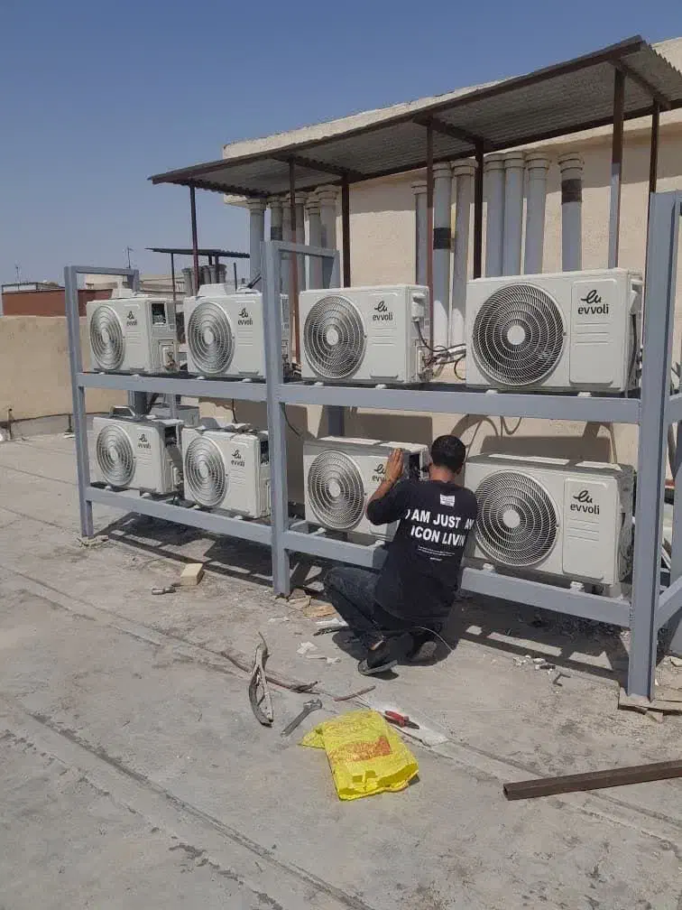 اجرای لوله مسی کولرگازی نصب تعمیرات جابجایی نصاب|خدمات پیشه و مهارت|قم, نیروگاه|دیوار