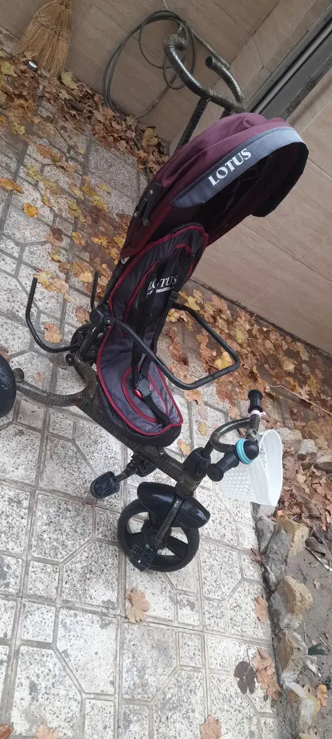 سه چرخه کودک/ دلیجان مدل لوتوس|دوچرخه، اسکیت، اسکوتر|اصفهان, ارزنان|دیوار