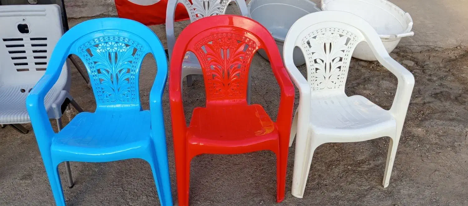 صندلی پلاستیکی طرح گل دسته دار کد 600|صندلی و نیمکت|اهواز, ناحیه صنعتی کارون|دیوار