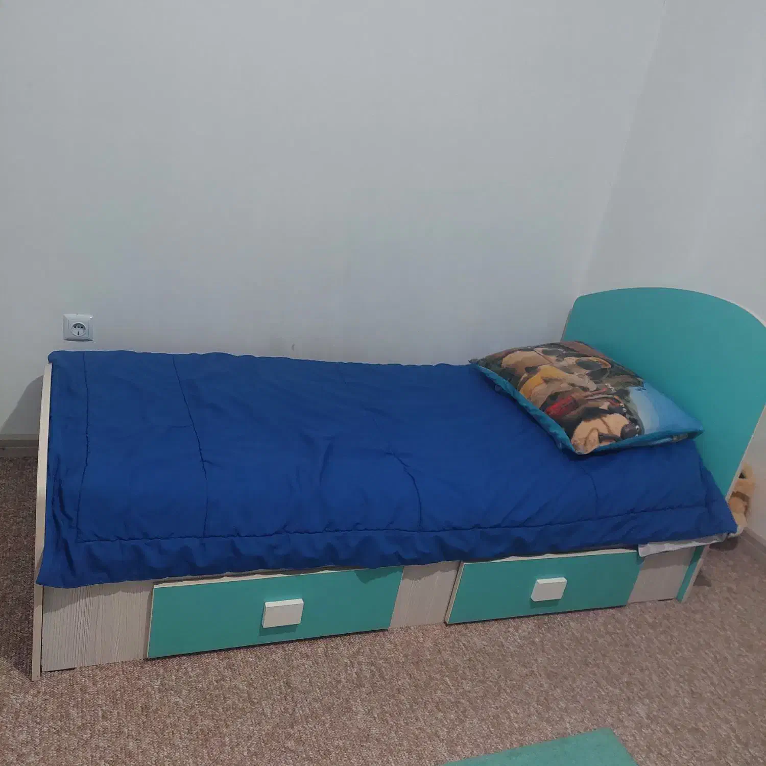 سرویس خواب کودک و نوجوان|تخت و سرویس خواب|باسمنج, |دیوار