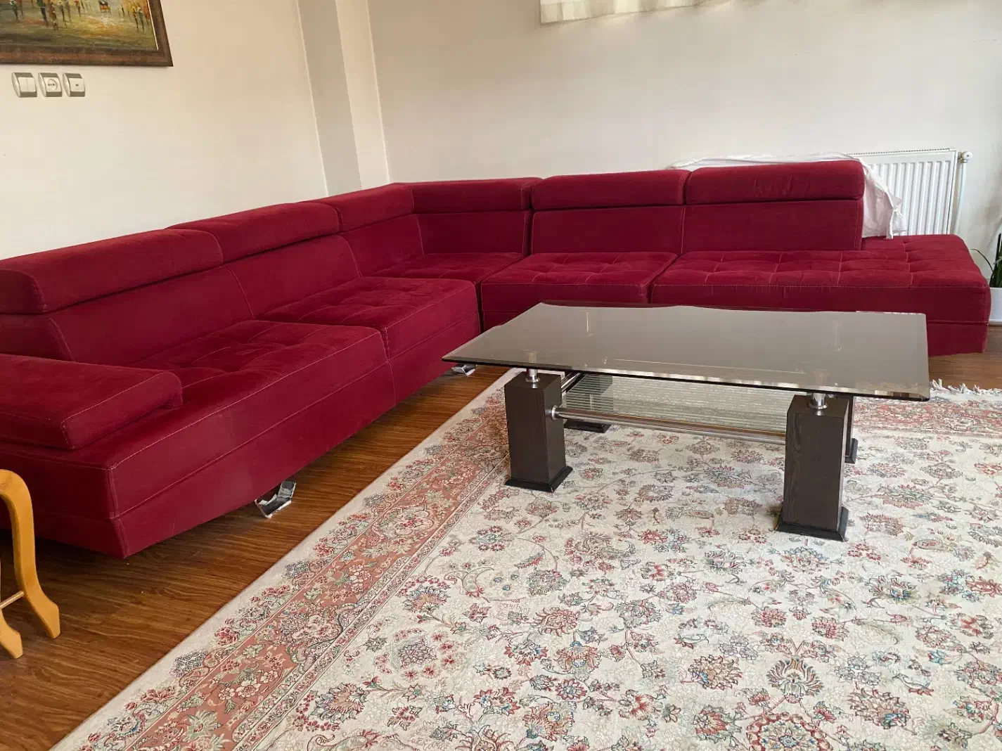 مبل ال هفت نفره|مبلمان خانگی و میز عسلی|اصفهان, سپاهانشهر|دیوار