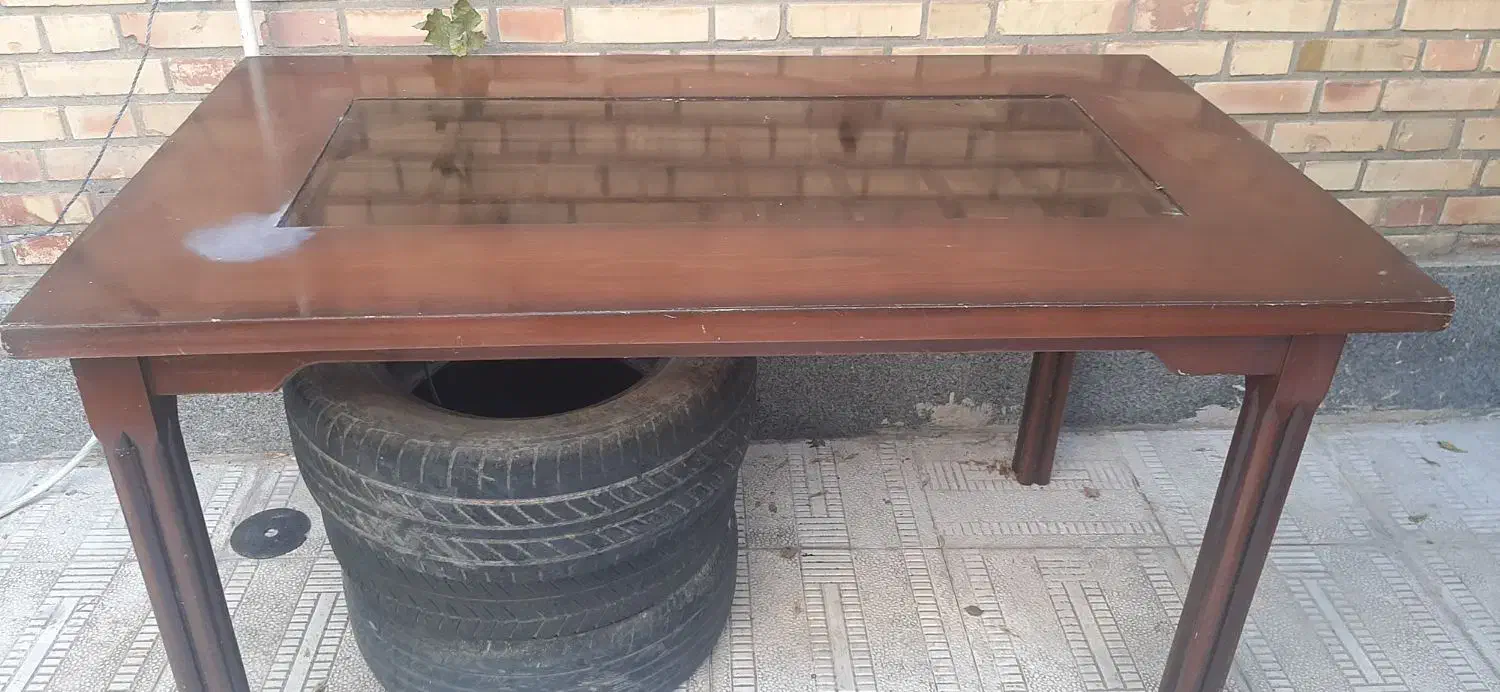 میز غذاخوری ۶نفره چوبی|میز و صندلی غذاخوری|اهر, |دیوار