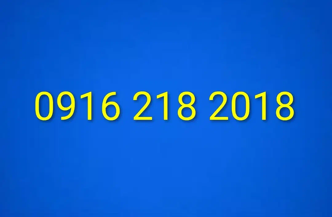 0916-218-2018|سیم‌کارت|اصفهان, خانه اصفهان|دیوار