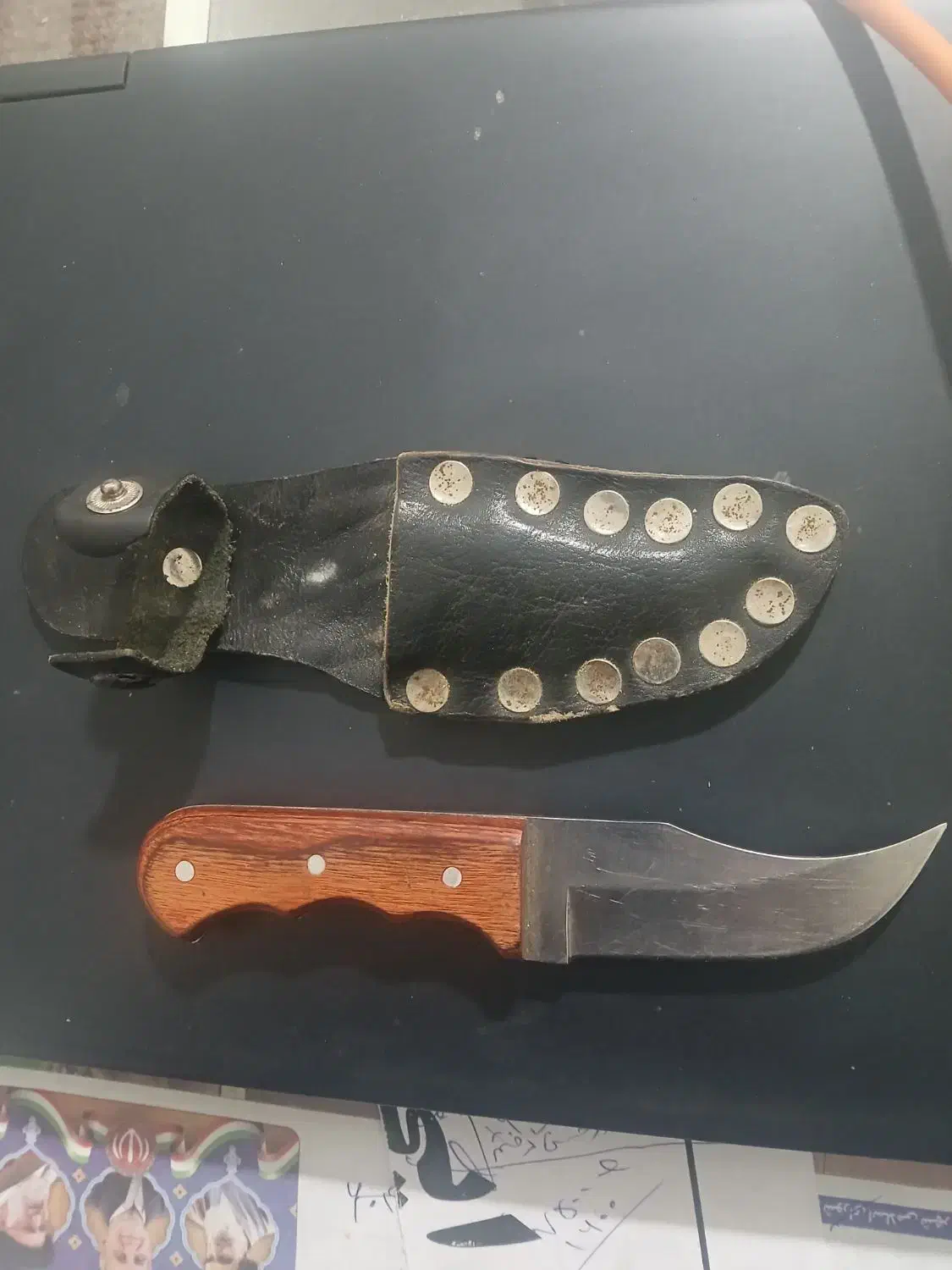 کارد کمری. تمیز و جم و جور|کلکسیون اشیاء عتیقه|علی‌آباد کتول, |دیوار