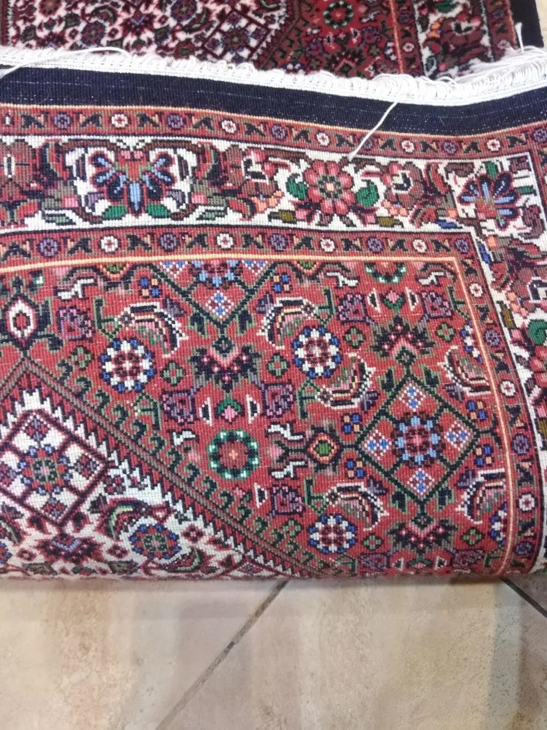 کناره دستبافت افشار|فرش|زنجان, |دیوار