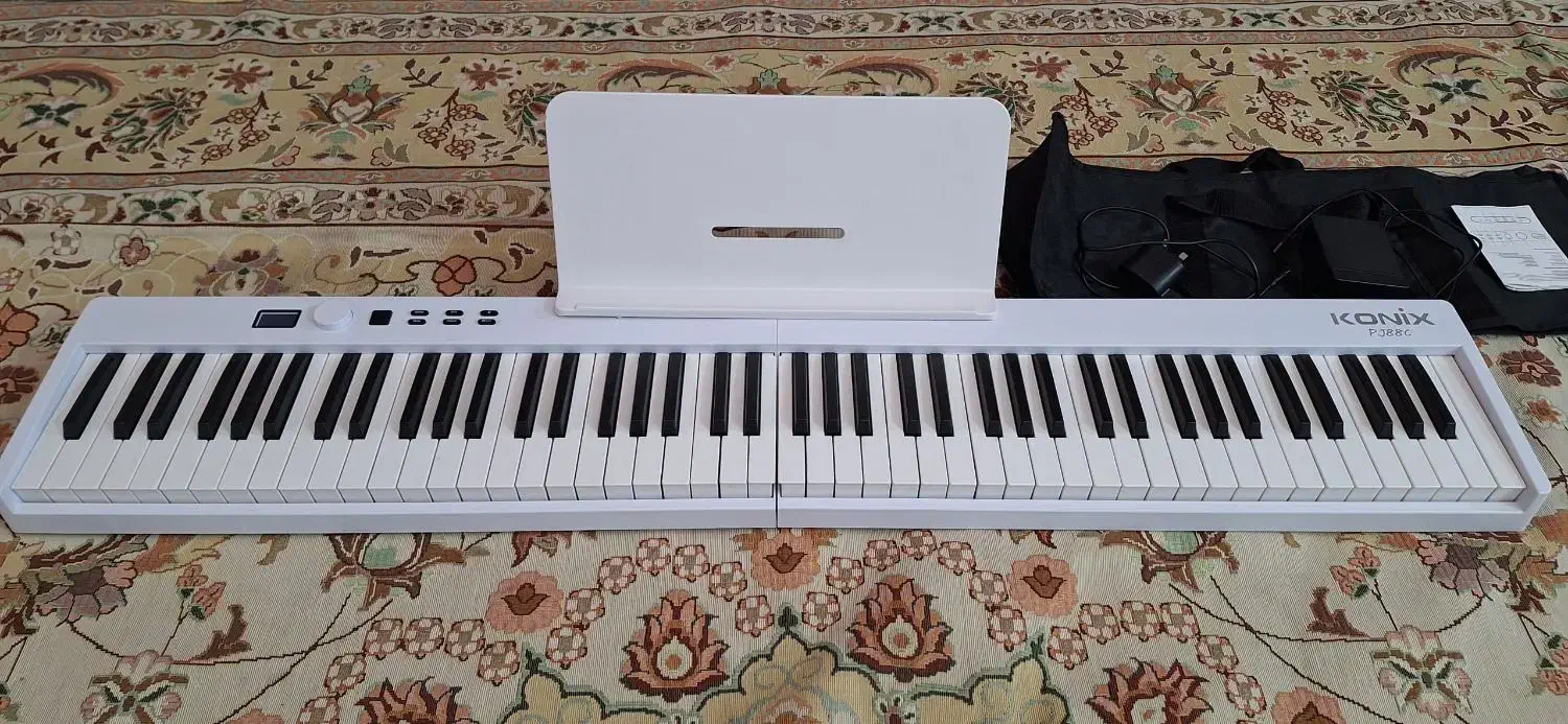 پیانو تاشو KONIX مدلPJ88C|پیانو، کیبورد، آکاردئون|یزد, |دیوار