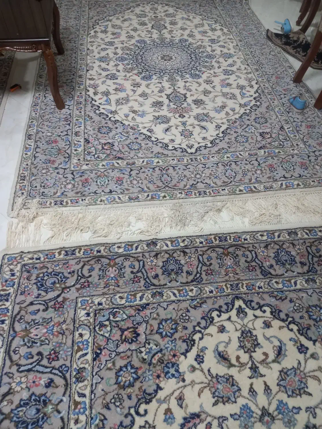 چهار عدد فرش دسبافت ۶ متری اردکان یزد|فرش|اراک, |دیوار