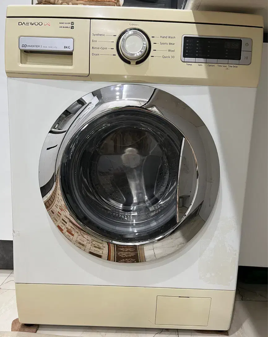لباسشویی ۸ کیلویی دوو اصل کره|ماشین لباسشویی و خشککن لباس|ری, شهید بهشتی|دیوار