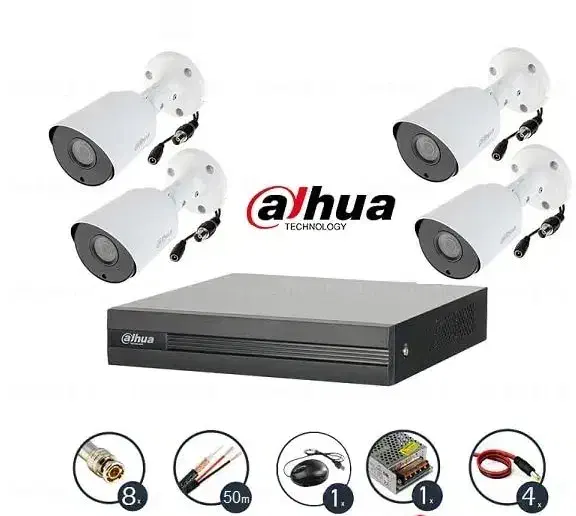 دوربین دزدگیر dahua و نواتک lux.|دوربین مداربسته|رامسر, |دیوار