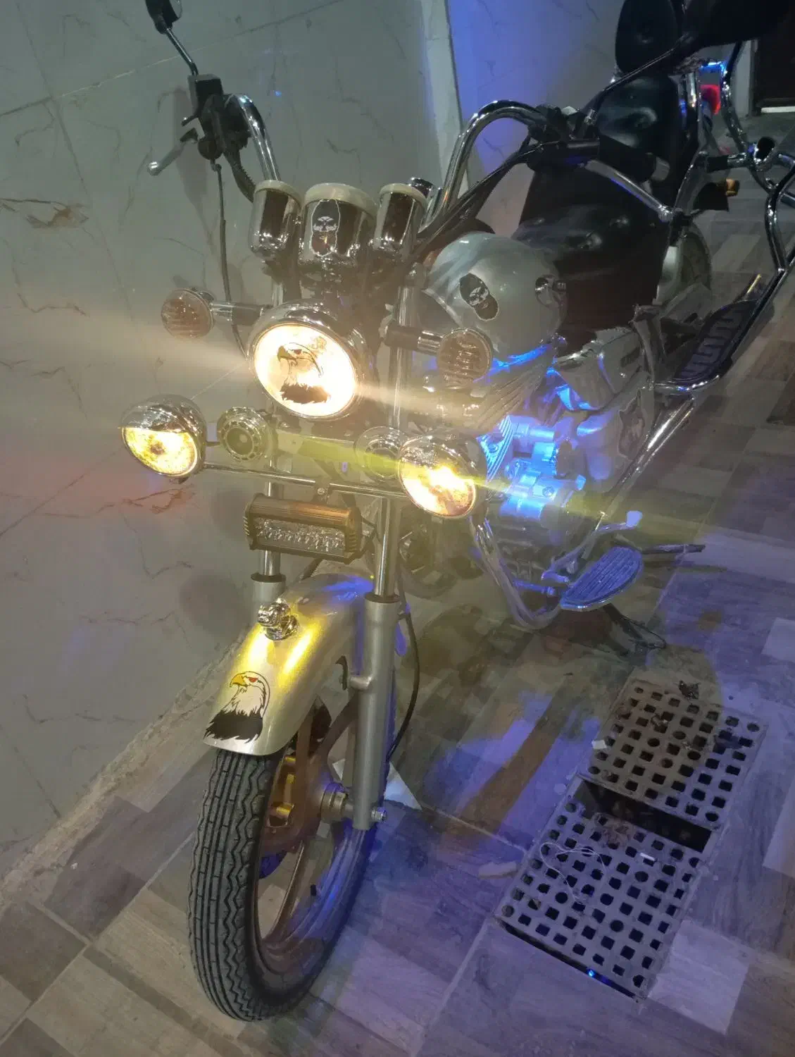 موتور هندا طرح هارلی|موتورسیکلت|بندر ماهشهر, |دیوار