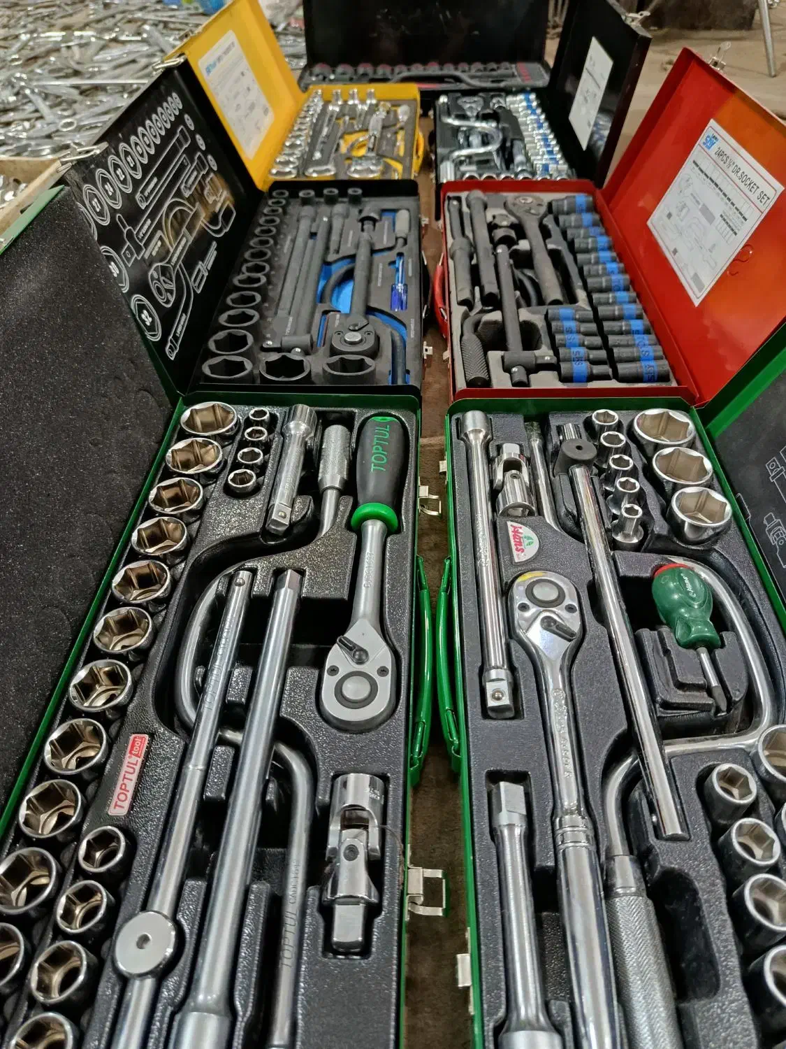 ابزارآلات آچارجعبه بکس بادی کلاغی پمپ باد جک|ابزارآلات|مشهد, پنجتن|دیوار