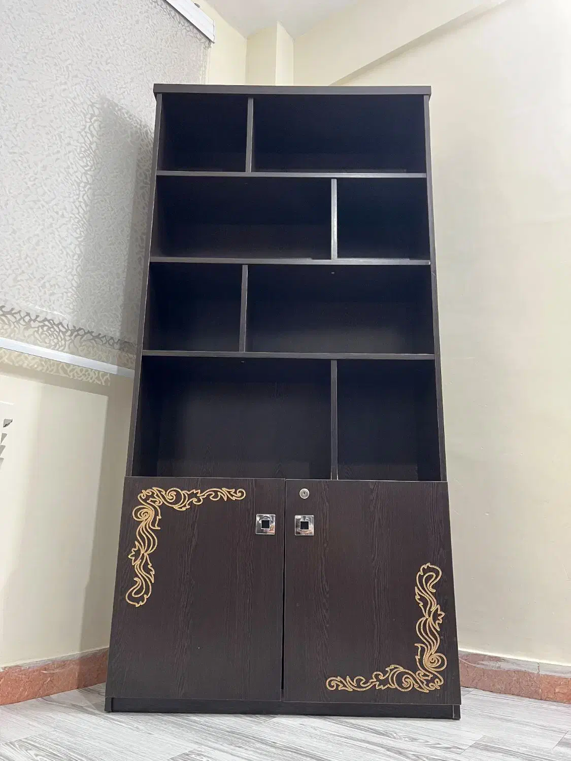 کتابخونه بزرگ و نو|کتابخانه، شلف، قفسه‌های دیواری|لاهیجان, بازکیاگوراب|دیوار