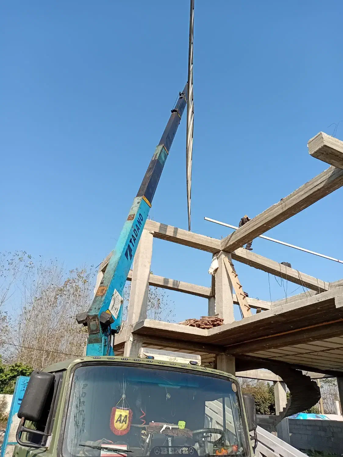 بارگیری.وجابجایباجرثقیلکفی.دار.ودکل.بلند|خدمات حمل و نقل|رشت, حومه رشت|دیوار