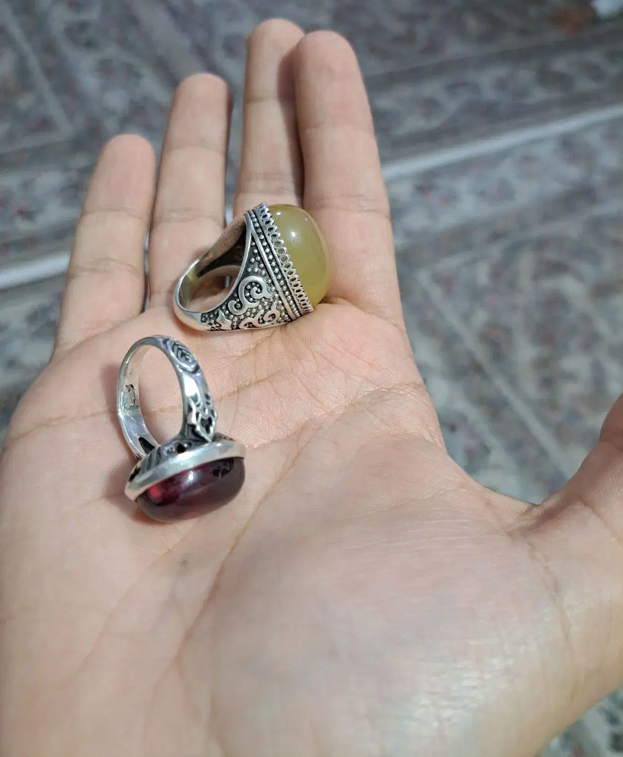 انگشتر نقره گرمی ۳۷۰|جواهرات|جوانرود, |دیوار