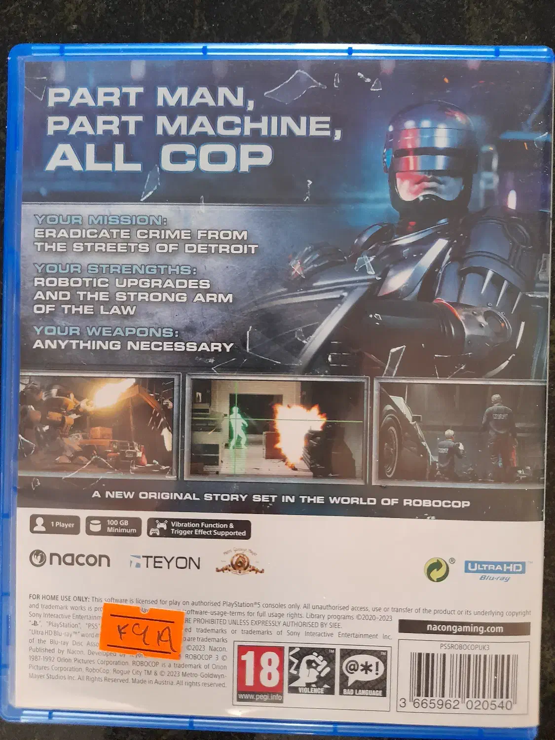 بازی ROBOCOP برای PS5|کنسول، بازی ویدئویی و آنلاین|شیراز, احمدآباد|دیوار