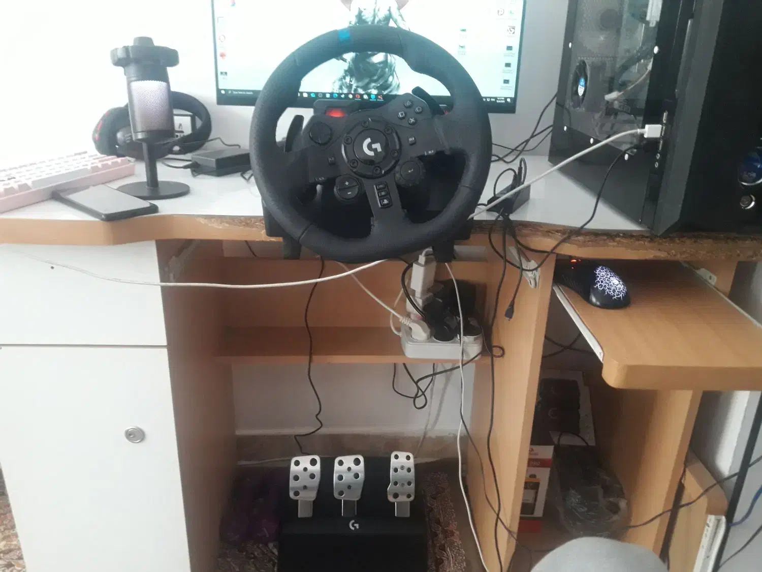 فرمان بازی لاجیتک g923 مدل پلی استیشن ps . معاوضه|کنسول، بازی ویدئویی و آنلاین|سنندج, |دیوار