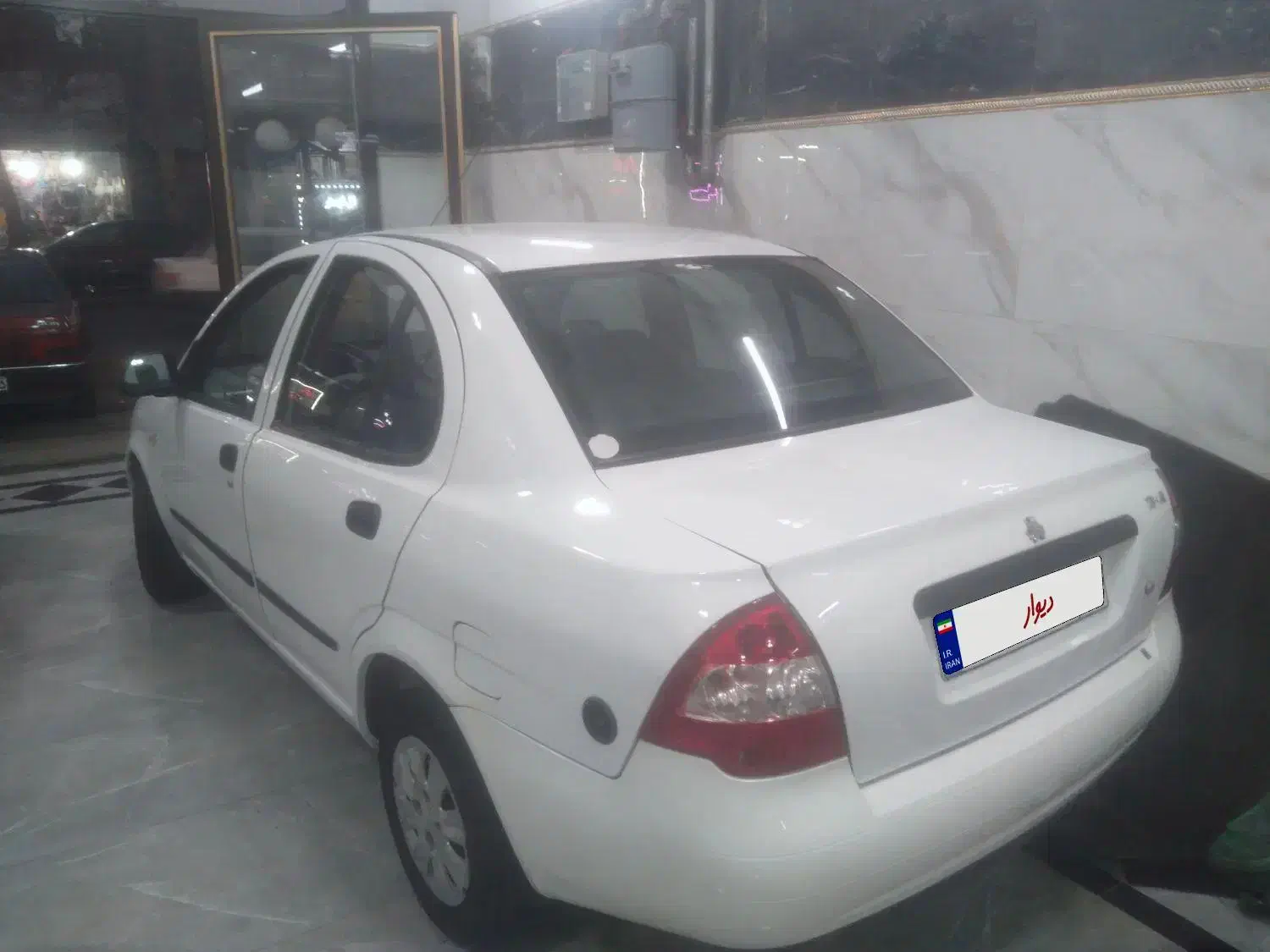 تیبا سفید مدل 97|خودرو سواری و وانت|تبریز, |دیوار