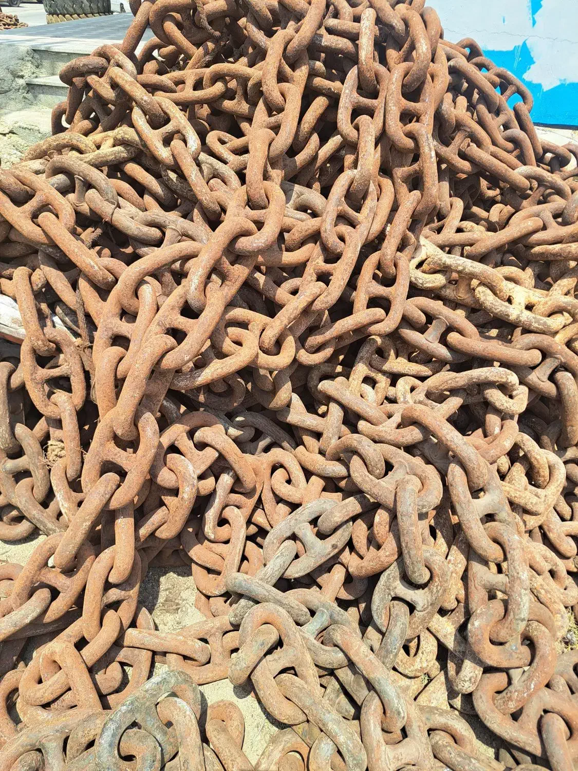 زنجیر شماره ۴۰ و ۴۱ کشتی ، شناور ، دریائی|ماشینآلات صنعتی|بندرعباس, |دیوار