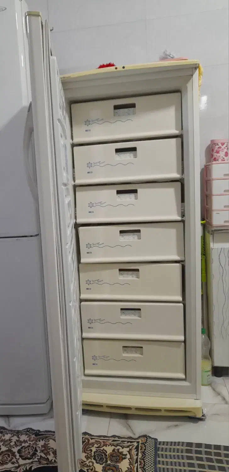 یخچال فریزر و یخچال تمام فریزر|یخچال و فریزر|صحنه, |دیوار