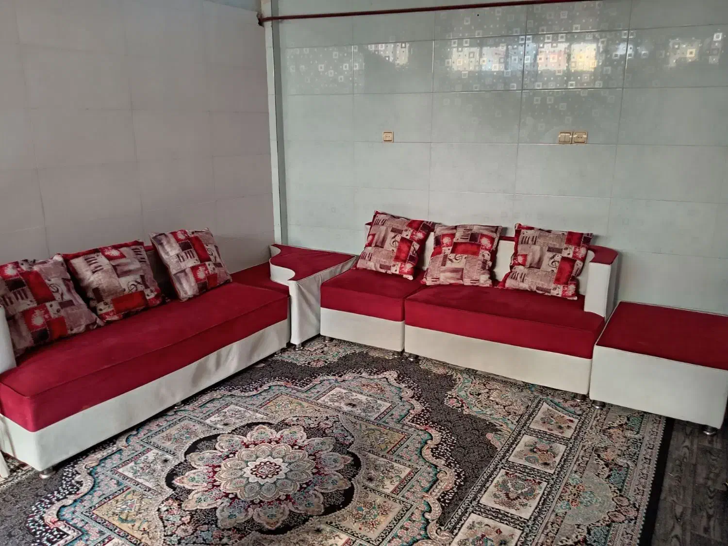 مبل ال 6 نفره|مبلمان خانگی و میز عسلی|اسفراین, |دیوار