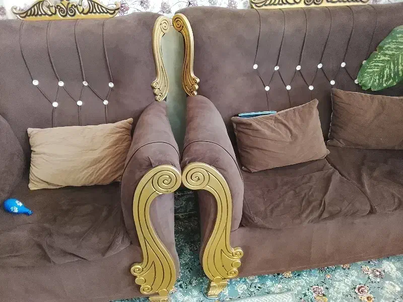 مبل هفت نفره|مبلمان خانگی و میز عسلی|ماهیدشت, |دیوار