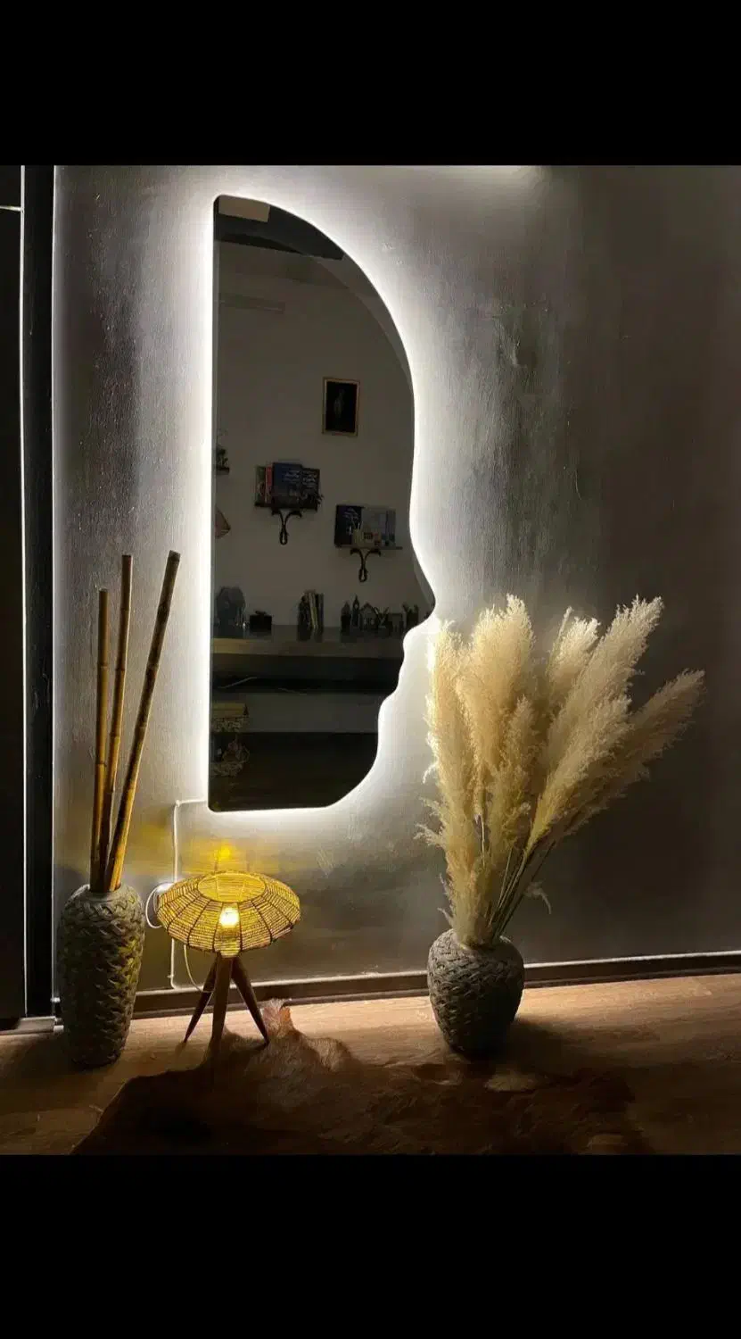 طراحی آینه بک لایت ونصب انواع آیینه|آینه|مشهد, جانباز|دیوار