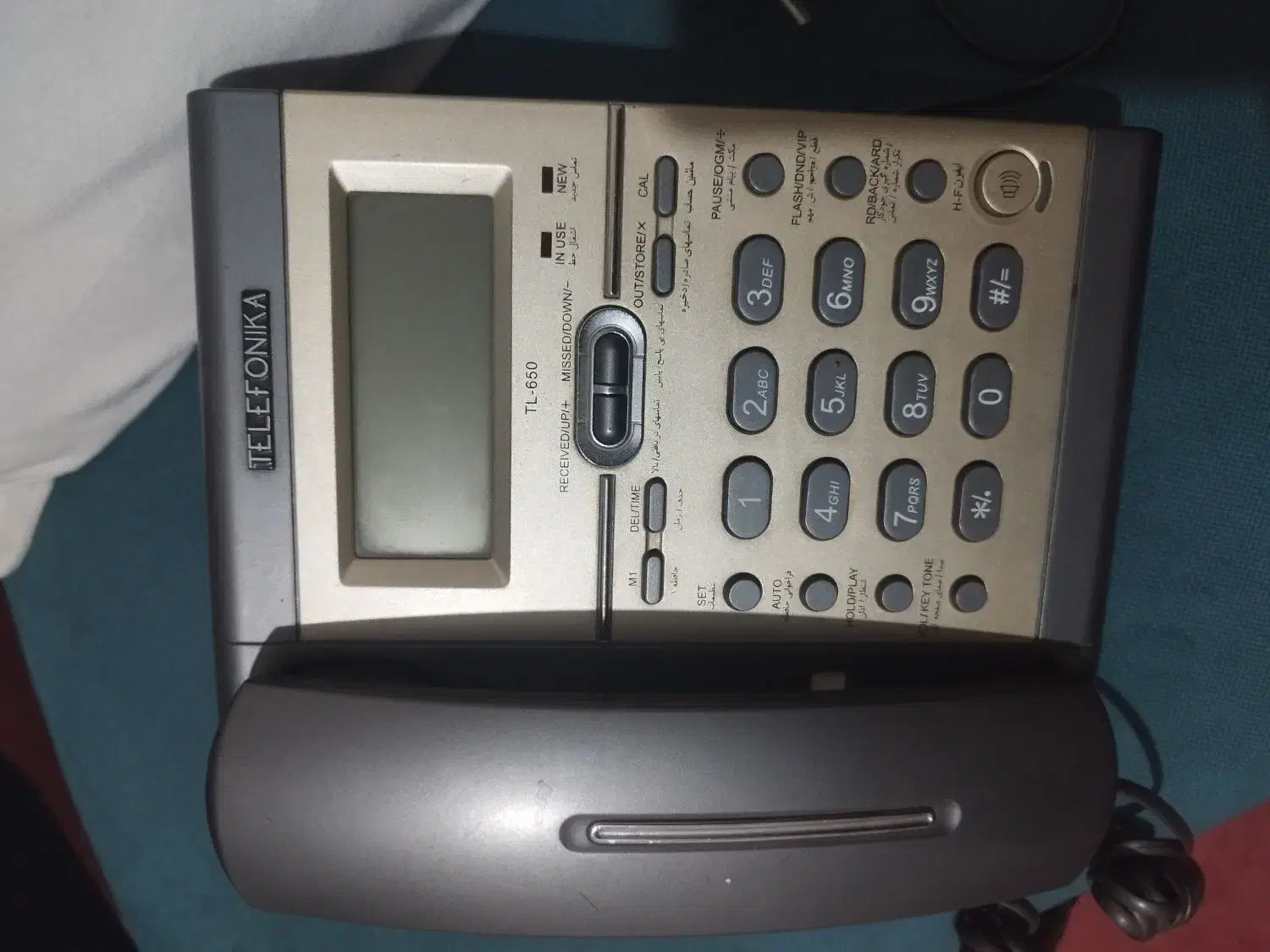 گوشی تلفن در حد نو اسپانیایی برند|تلفن رومیزی|ملایر, |دیوار