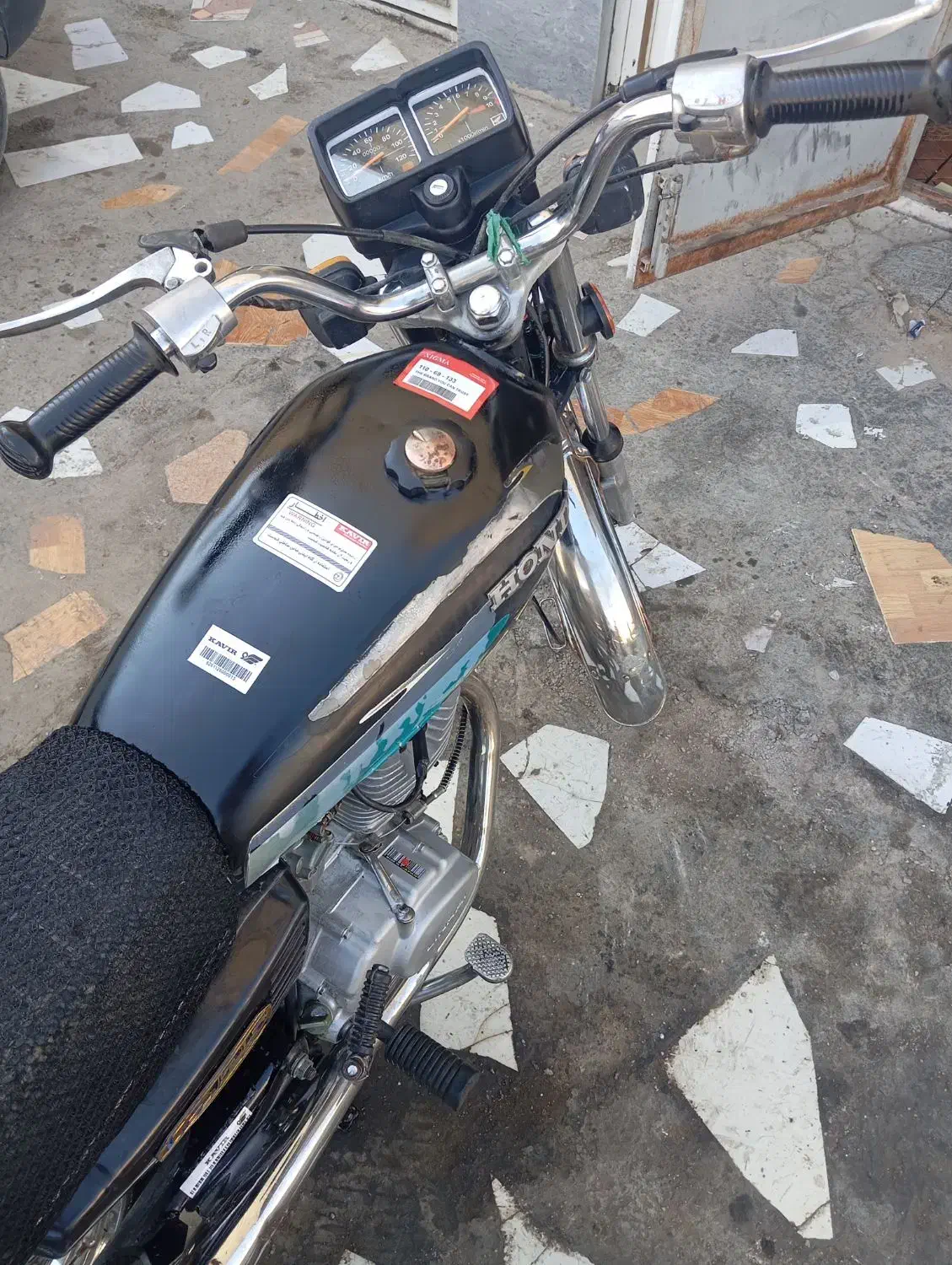 موتور هوندا 125مزایده درجه یک|موتورسیکلت|مرودشت, ژیان|دیوار