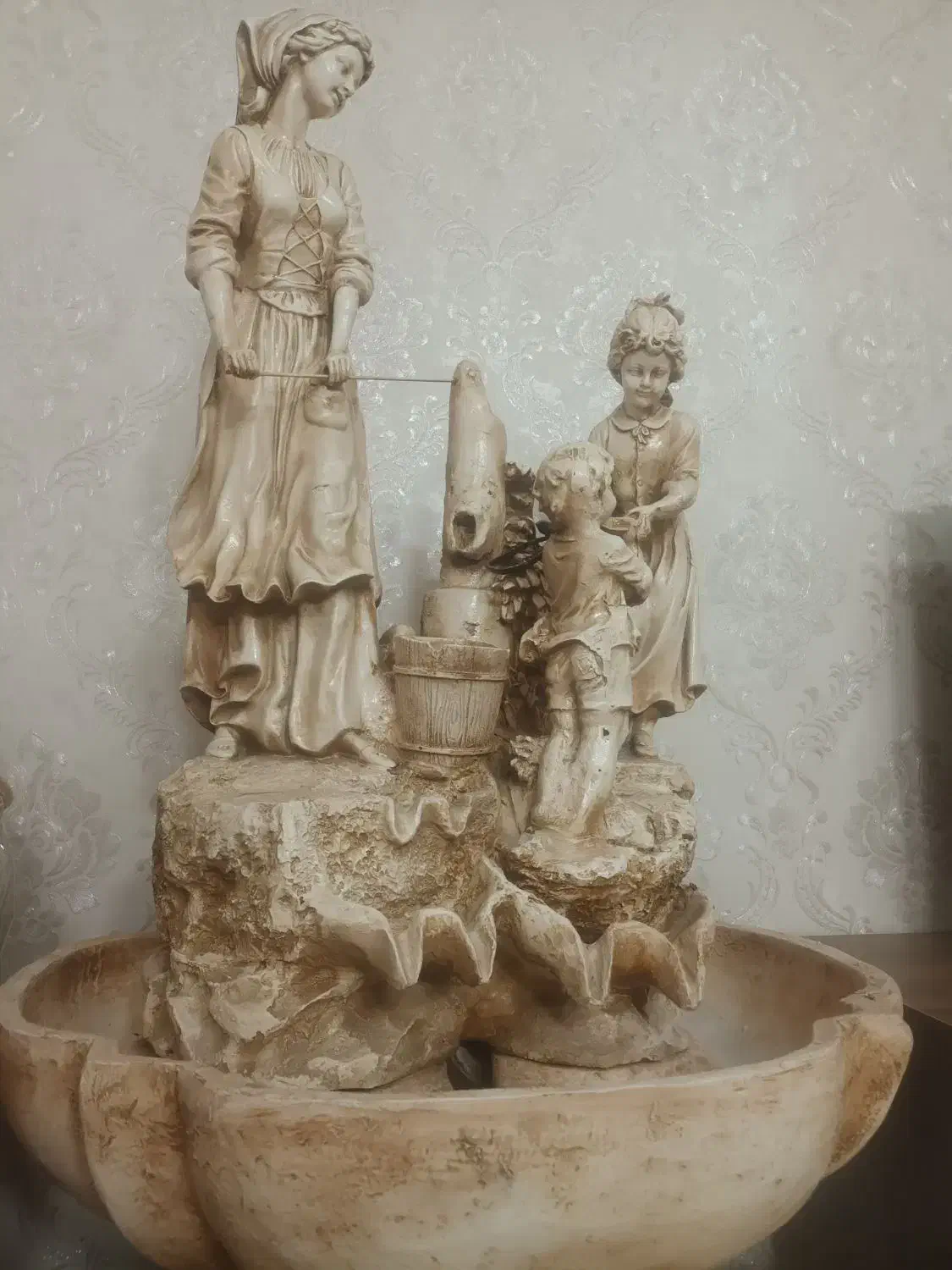 فروش مجسمه آب نما بسیار شیک|مجسمه، تندیس، ماکت|اردبیل, |دیوار