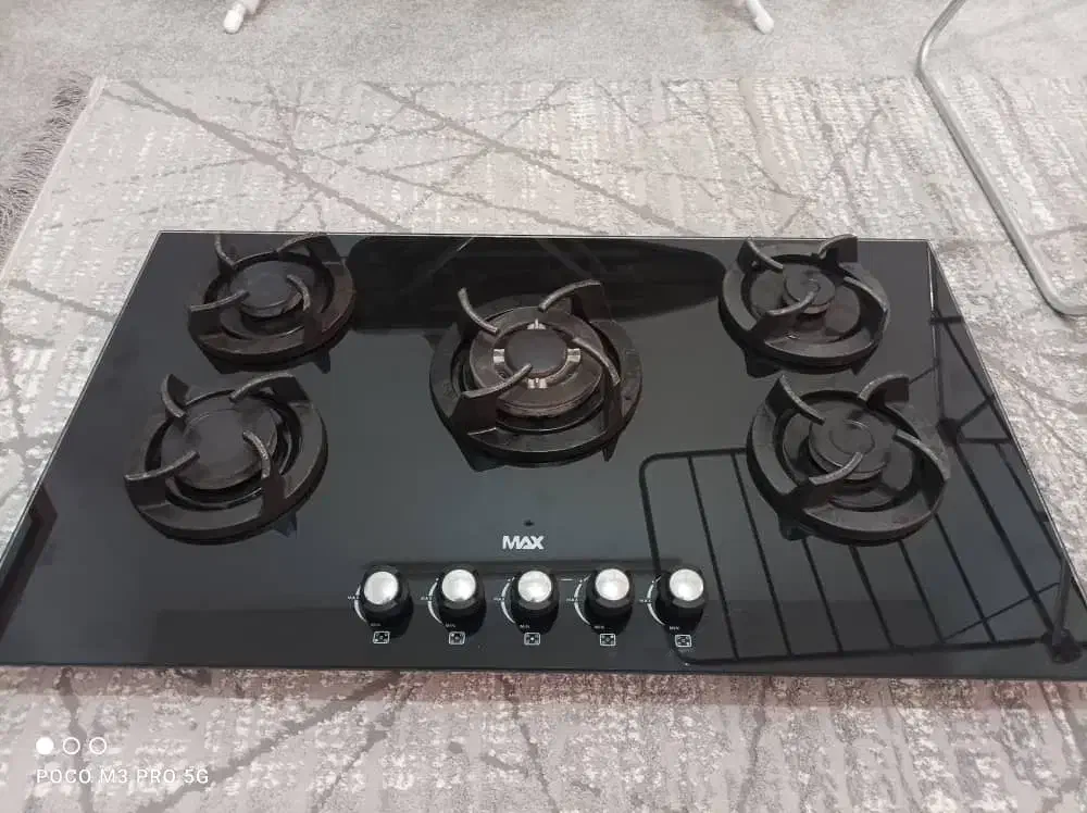 گاز شیشه ای صفحه ای|اجاق گاز و لوازم برقی پختوپز|علیآباد کتول, |دیوار