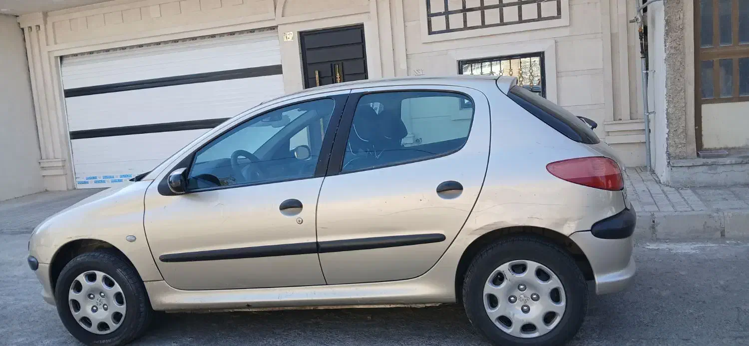 پژو 206  سالم و خانگی مدل 86 تیپ 3|خودرو سواری و وانت|فردیس, شهرک وحدت|دیوار