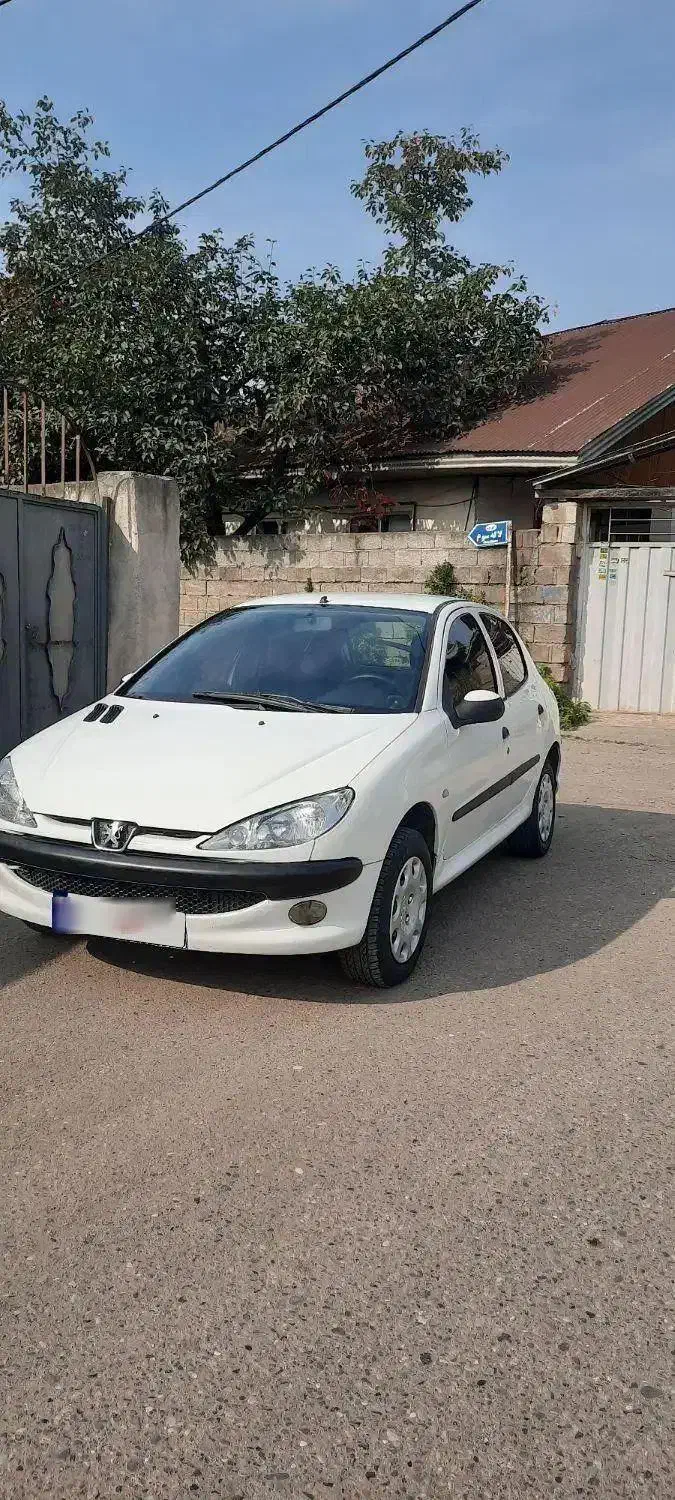 206 سفید تیپ۲ مدل 88|خودرو سواری و وانت|لاهیجان, بازکیاگوراب|دیوار