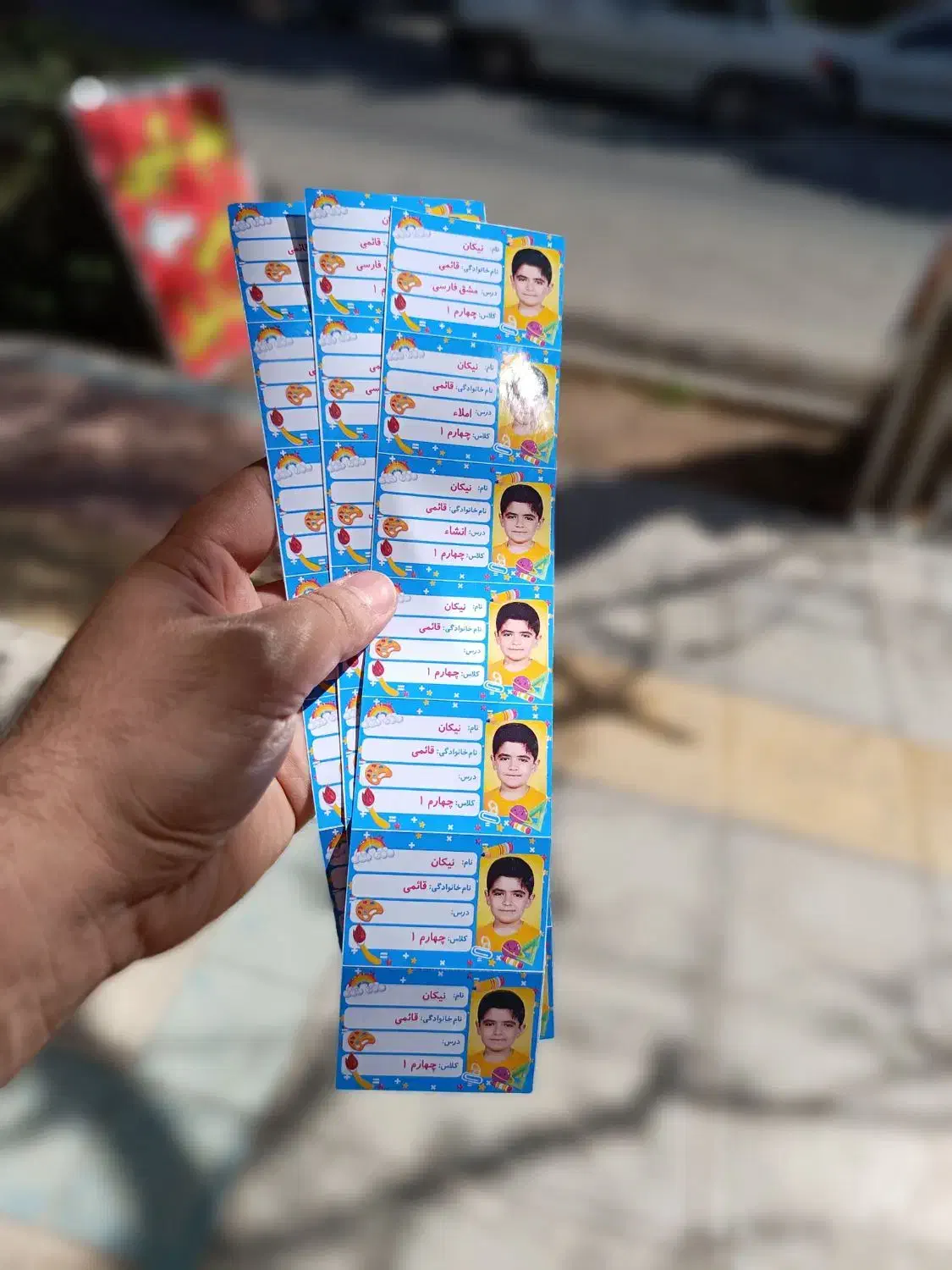 کارت ویزیت تراکت لیبل برچسب چاپ فنری منگنه|خدمات رایانه‌ای و موبایل|بجنورد, |دیوار