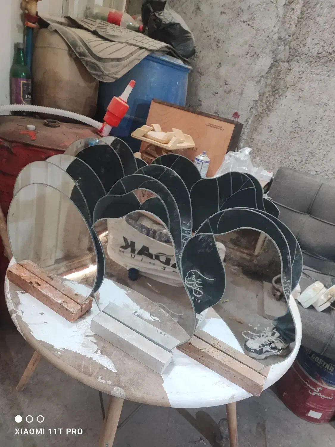 آینه ۷ سین (عمده)|آینه|پاکدشت, پاکدشت (مامازند)|دیوار