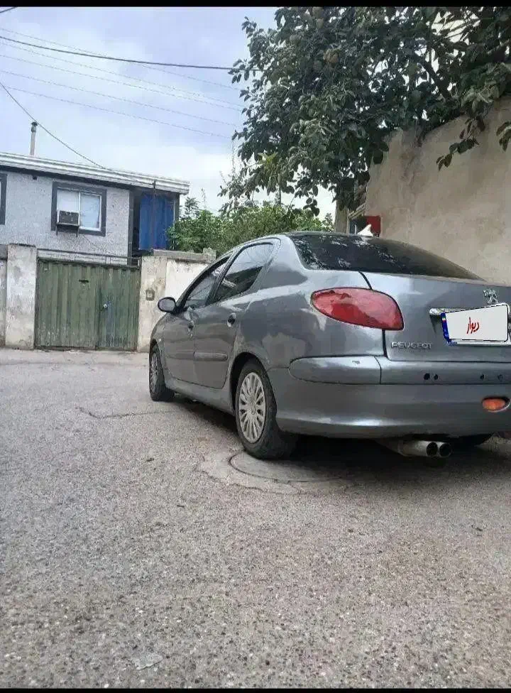 پژو ۲۰۶ sdموتور بزرگ tu5|خودرو سواری و وانت|ساری, |دیوار