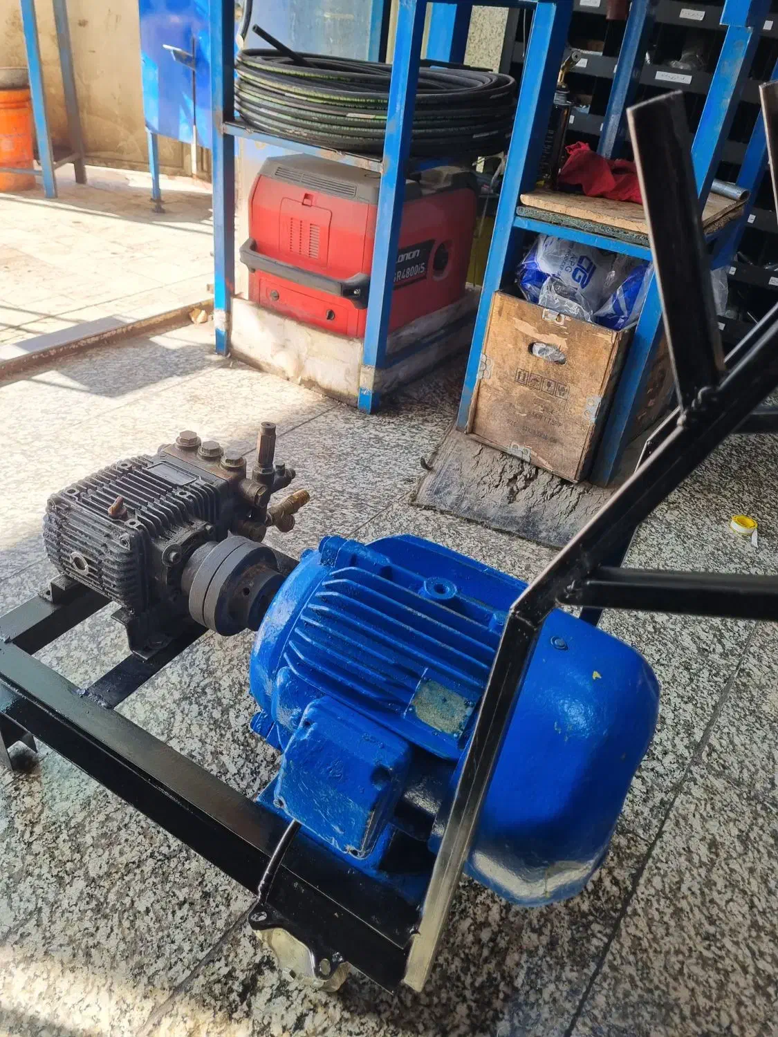 کارواش ۲۰۰ بار برتولینی دست دوم صنعتی|ماشین‌آلات صنعتی|اصفهان, محمودآباد|دیوار