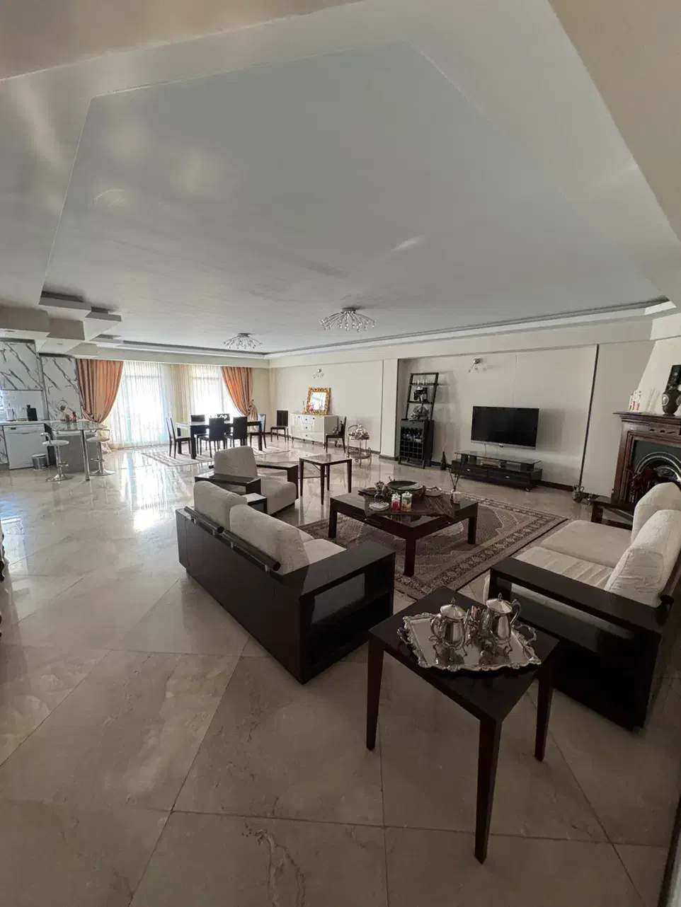 اجاره اپارتمان ۱۷۰ متری ۳خوابه ط۵ نیستان