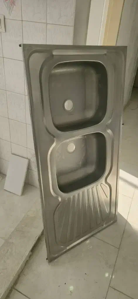 سینک دولگنه رو کار استیل البرز|مصالح و تجهیزات ساختمان|کرج, کرج نو|دیوار