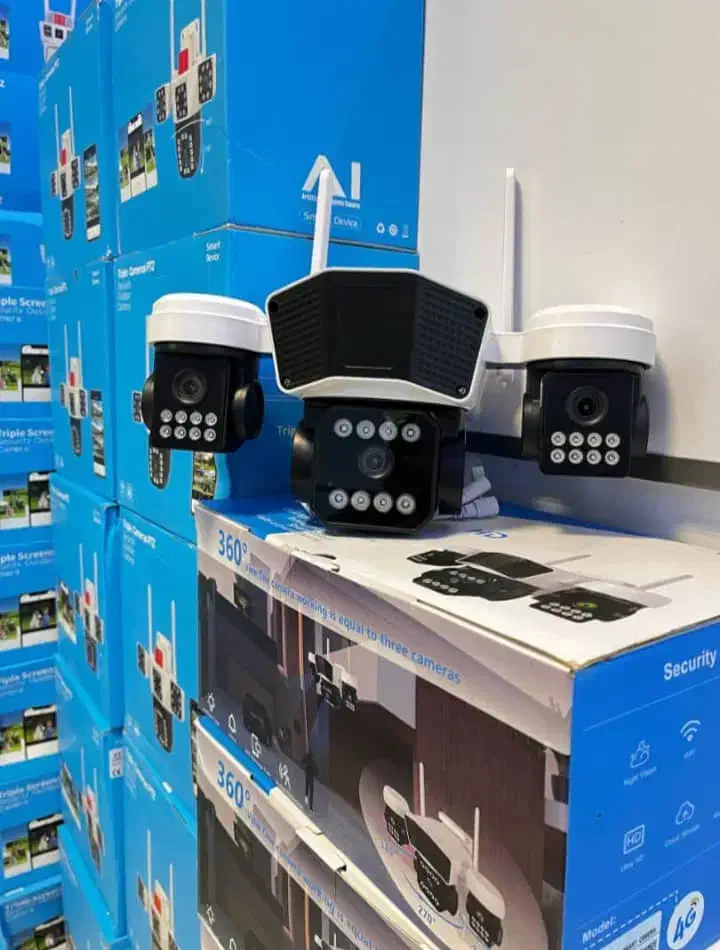 دوربین سیمکارتی سه لنز (پهبادی) بیسیم|دوربین مداربسته|اراک, |دیوار