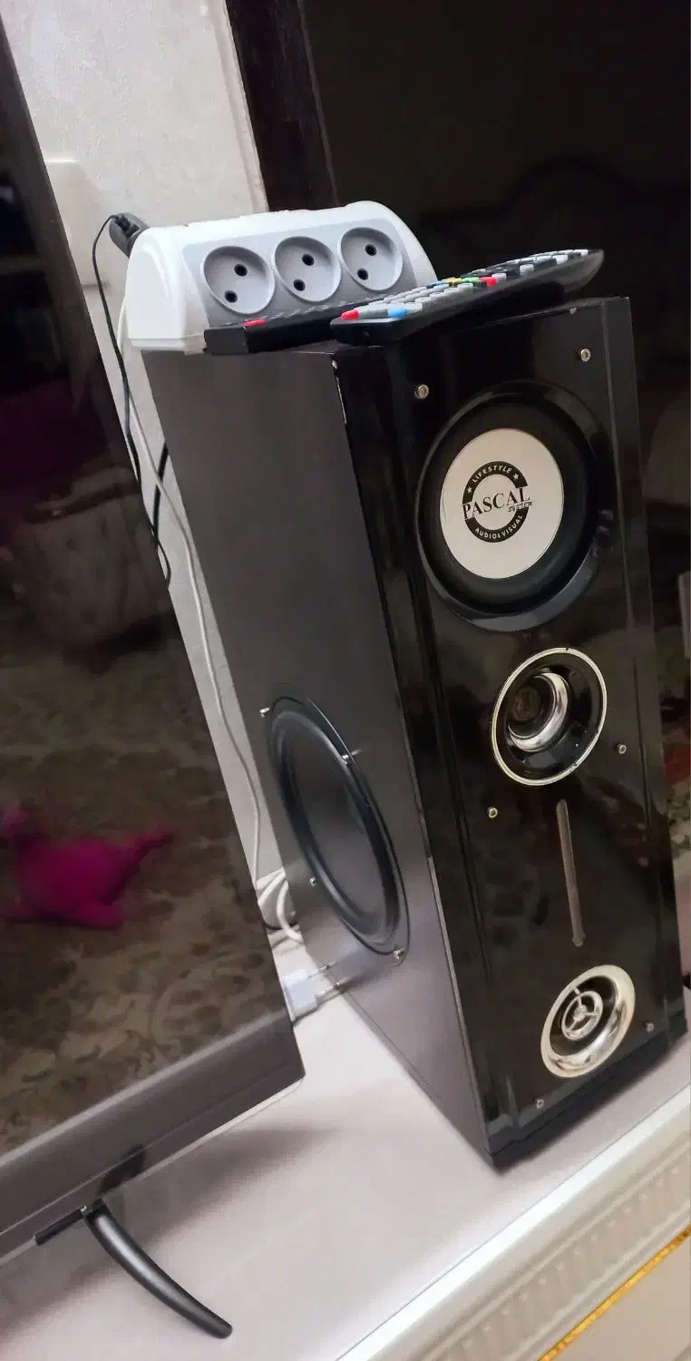 اسپیکر باند دوقلو پاسکال اصل سالم|سیستم صوتی خانگی|مشگین شهر, |دیوار