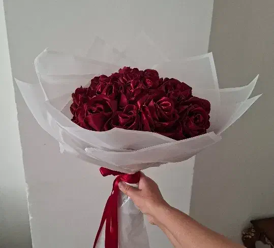 دسته گل ربانی|گل مصنوعی|قزوین, |دیوار