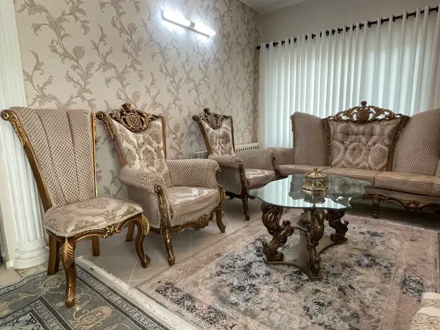 مبل استیل ۹ نفره|مبلمان خانگی و میز عسلی|محمودآباد, |دیوار