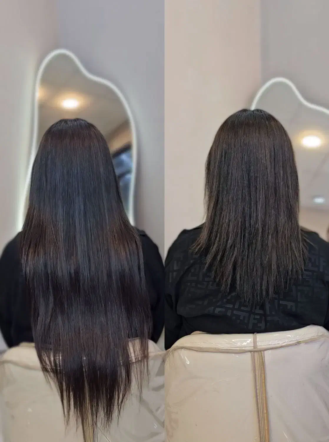 اکستنشن مو طبیعی|خدمات آرایشگری و زیبایی|شیراز, باغ تخت|دیوار